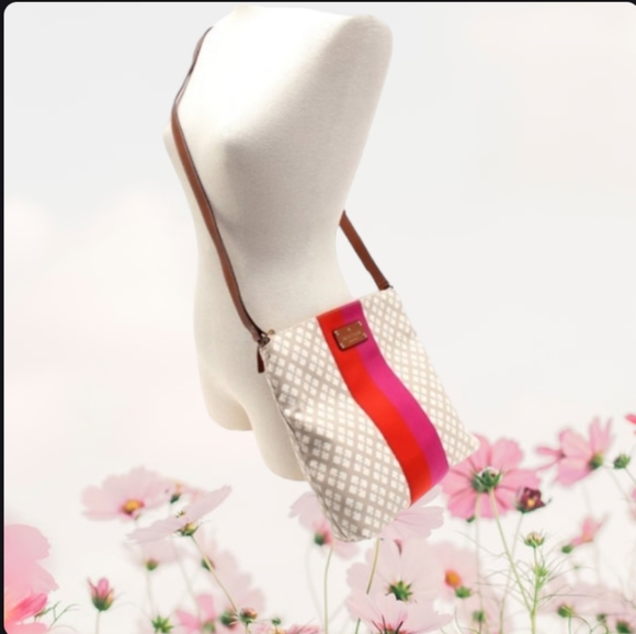 🌺Kate Spade New York Stucco Victoria Classic Leather Crossbody Bag - Picture 2 of 12